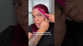 Cute Hd Transparent Lace Wig Install Use Code Hot10