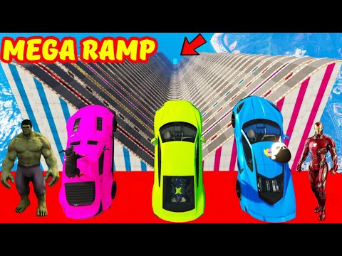 I TRIED IMPOSSIBLE STRAIGHT DOWN MEGA RAMP CHALLENGE | MEGA RAMP ...