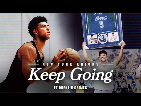 Quentin Grimes is a HOMETOWN HERO! | NY Knicks All-Access