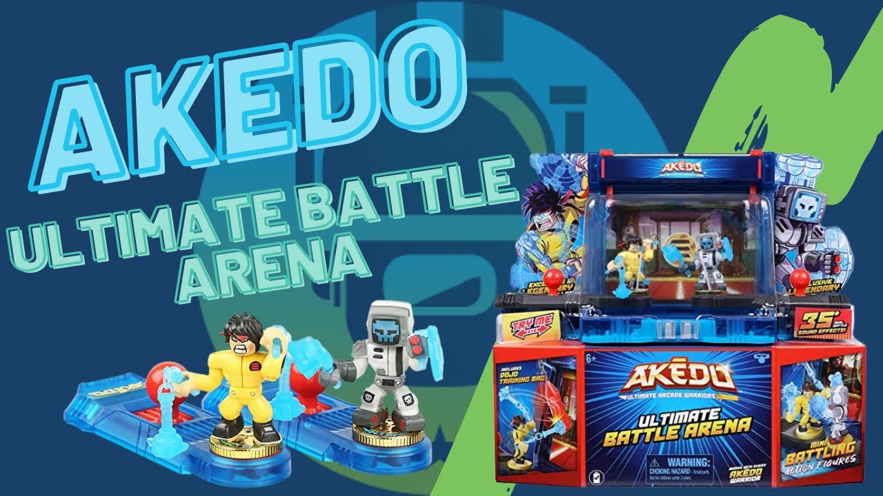 Akedo Ultimate Arcade Warriors Ultimate Battle Arena & 1 Player Packs We  Find A Legendary! 