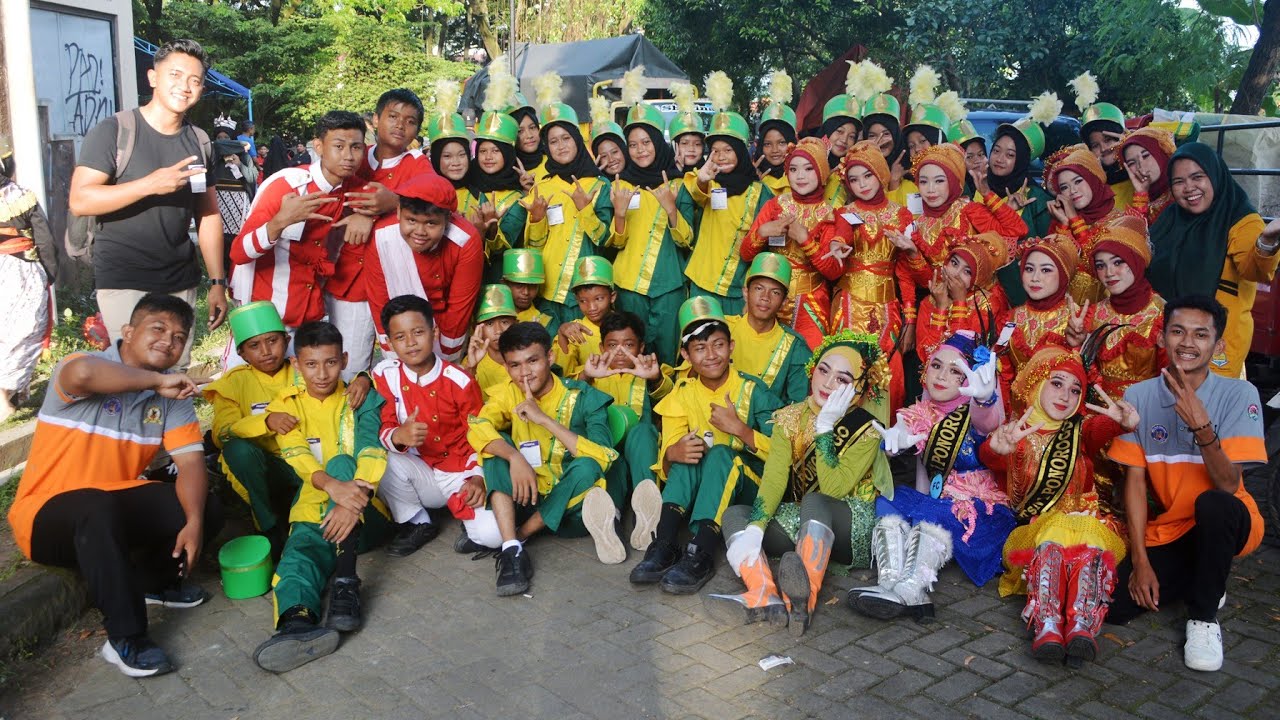 PENAMPILAN MARCHING BAND GEMA BAHANA SUARA MTSN 1 PONOROGO di PERLOMBAAN BRMC TAHUN 2023