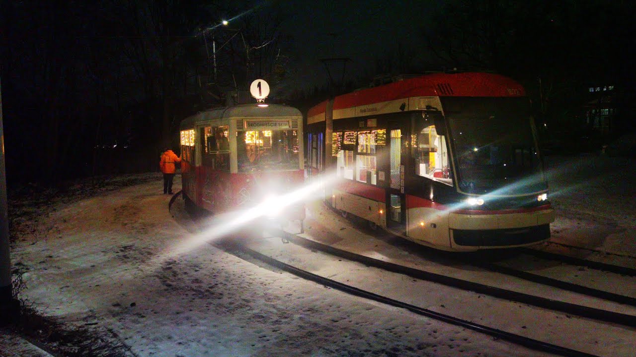 GAIT Linia 1 kierunek Śródmieście SKM Konstal N3 #11