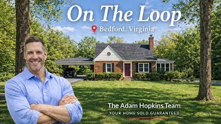 On the Loop! Mid-Century Charmer with Mountain Views Steps Away from Lake