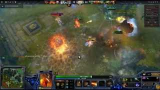 Dota 2 - Where is Phoenix- Nice Ultimate with an interesting game bug