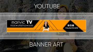 How To Create YouTube Banner Art | PixelLab | Tutorial by ThatGirlLeimie