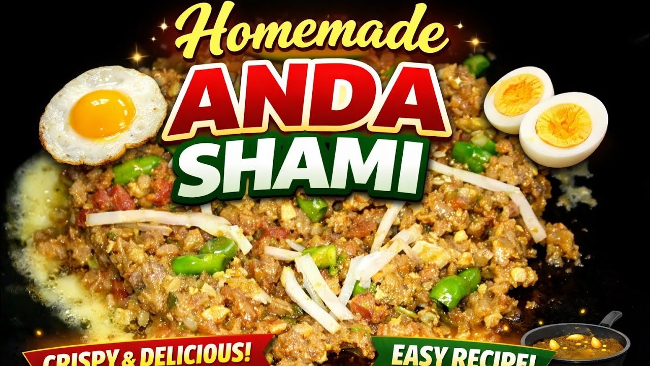 ✅Anda Shami Kabab Recipe in Urdu | Ramadan Special Crispy Recipe...