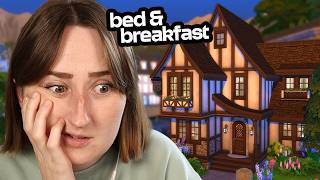 I built a *BED & BREAKFAST* in The Sims 4