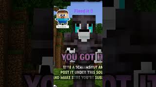 fixed the overlay #minecraft #gaming #zokyrMC