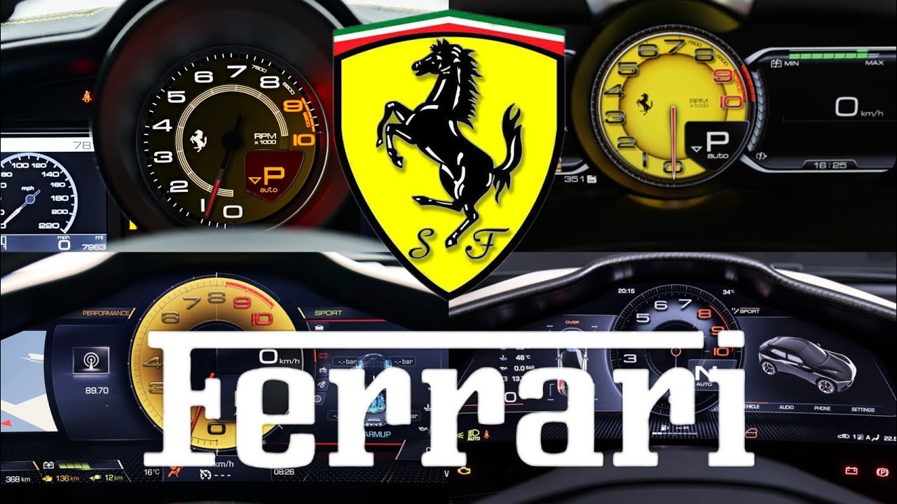 Ferrari Acceleration Battle - YouTube