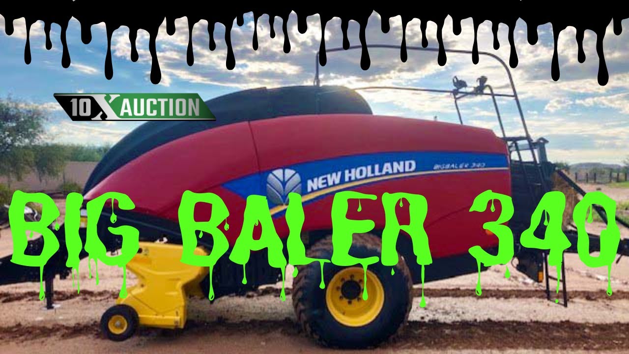 NEW HOLLAND BIG BALER 340 (2015) 10X AUCTION  AuctionTime/TractorHouse