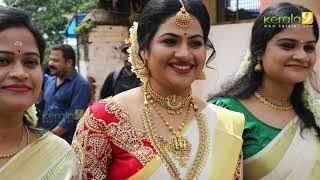 Apsara Wedding | Serial actress Apsara Marriage with Alby Francis Full - Kerala9.com