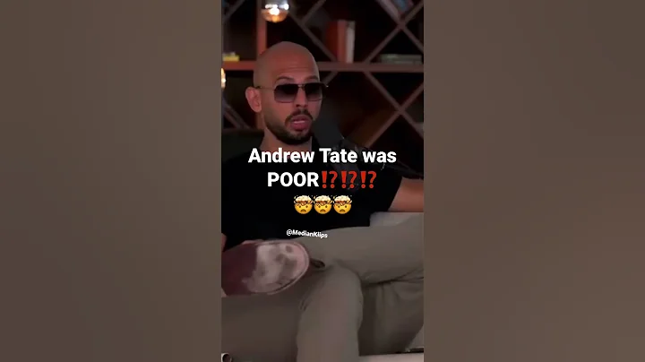Andrew Tate was POOR⁉️⁉️⁉️🤯🤯🤯.          #andrewtate