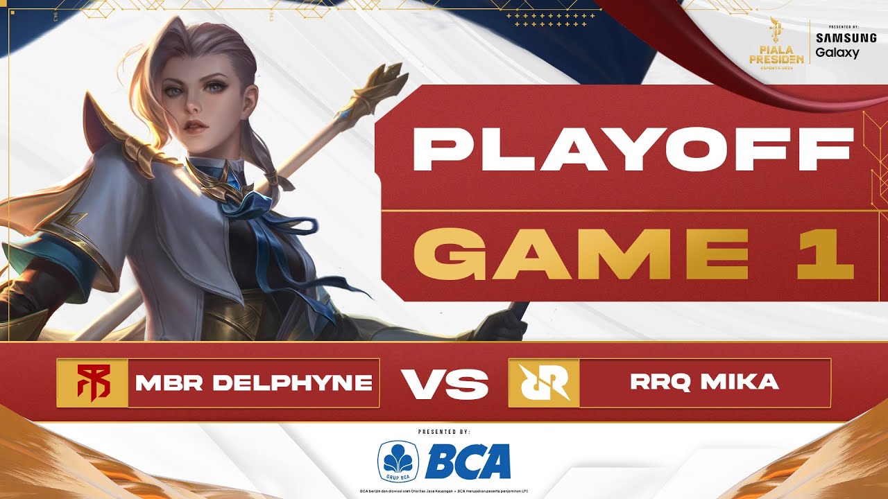 (MLBB WOMEN) MBR DELPHYNE VS RRQ MIKA -  GAME 1 - PLAYOFF