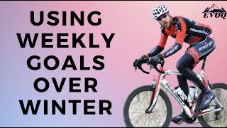 Adjusting Cycling Calendar and Weekly Goals