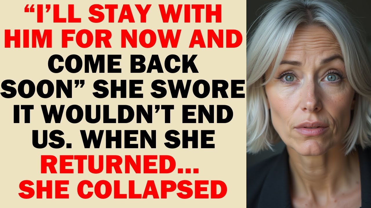 Она выбрала себе возлюбленного, но, вернувшись и увидев правду, потеряла сознание.