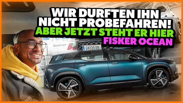 JP Performance - Wir durften ihn nicht Probe fahren! Aber jetzt steht er hier! | Fisker Ocean