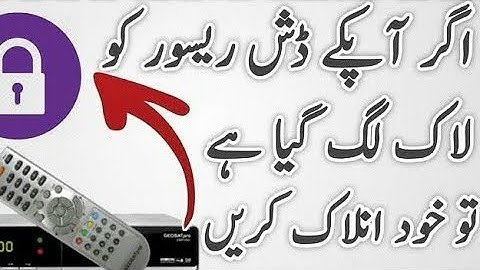 Ali3510C All Receiver Master Code - Universal Code | Recover Forgotten Receiver Password