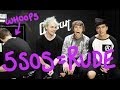 5SOS talk first dates and filthy chat up lines as they play #5SOSgoss - Part 1