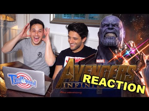 Marvel Studios' AVENGERS: INFINITY WAR Official TRAILER REACTION!!! | TRUST