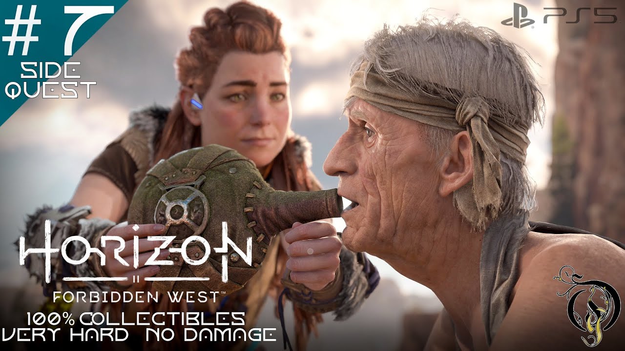 【Horizon Forbidden West】#7 - Side Quest 黄昏の路（100% Collectibles Very Hard No Damage）