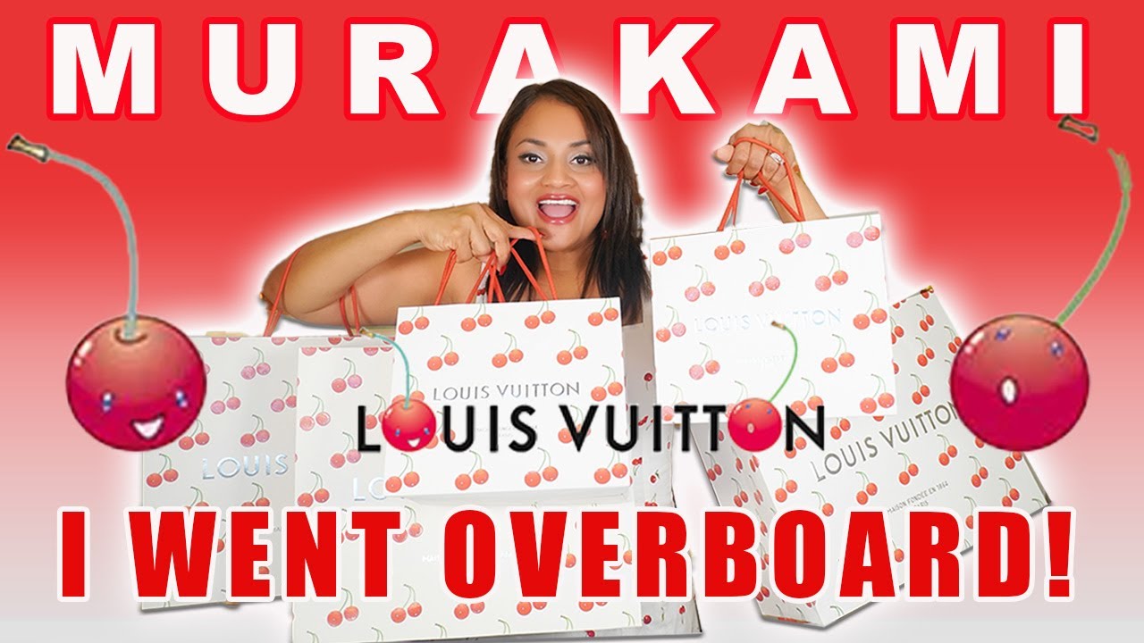 MY UNHINGED LOUIS VUITTON x TAKASHI MURAKAMI CERISES HAUL 🍒 CHERRY ALMA, LISA WALLET, SILKS & MORE!