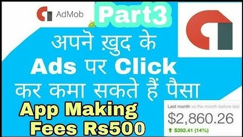 [Part 3]अपने खूद के Ads पर Click करके कमा सकते पैसा | App Par Ads Lagakar Paise Kama Sakte | TS |