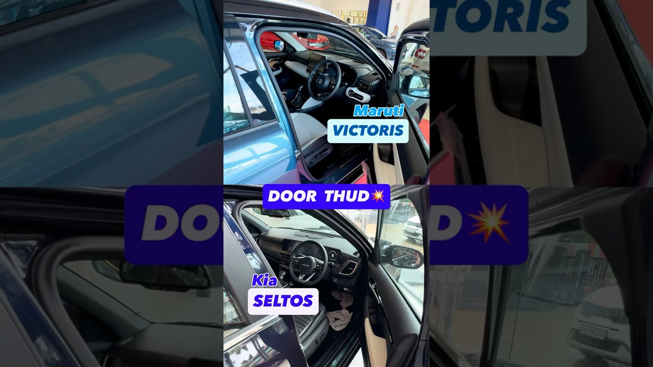 VICTORIS vs SELTOS DOOR THUD💥