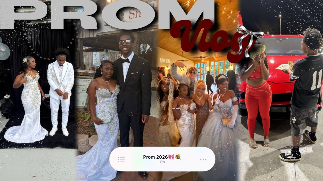 PROM VLOG 2K26 || Maintenance, prom, friends, etc. || MARIELLELAVETTEE ...