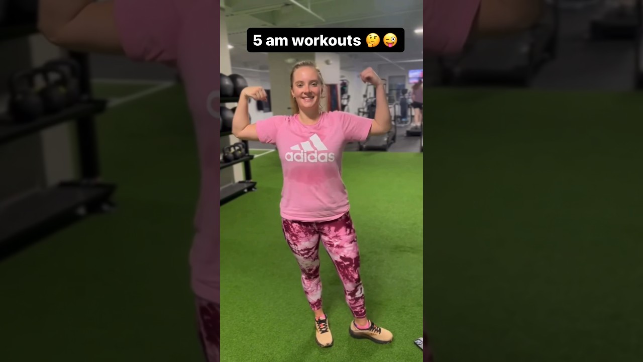 How am I waking up 5 am everyday to do my workouts? 🤔😜 