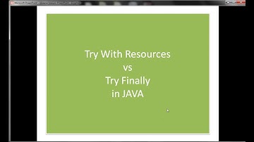 Try With Resources против Try Finally в JAVA
