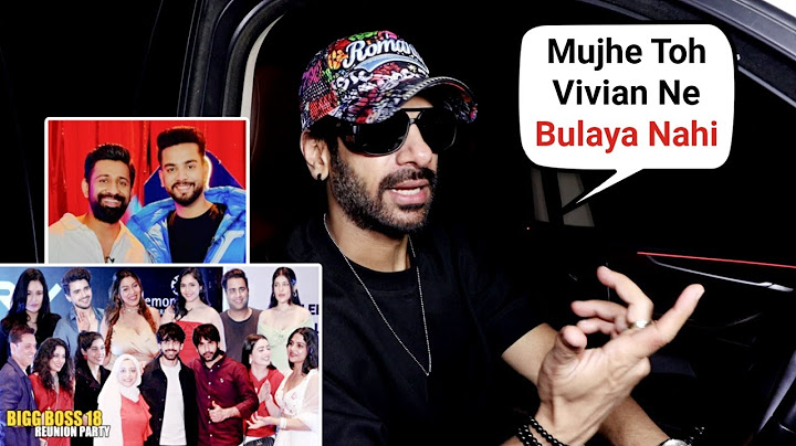 KaranVeer Mehra BOLD Reaction On Vivian Dsena Bigg Boss 18 Reunion Party, Elvish Yadav & Rajat Dalal