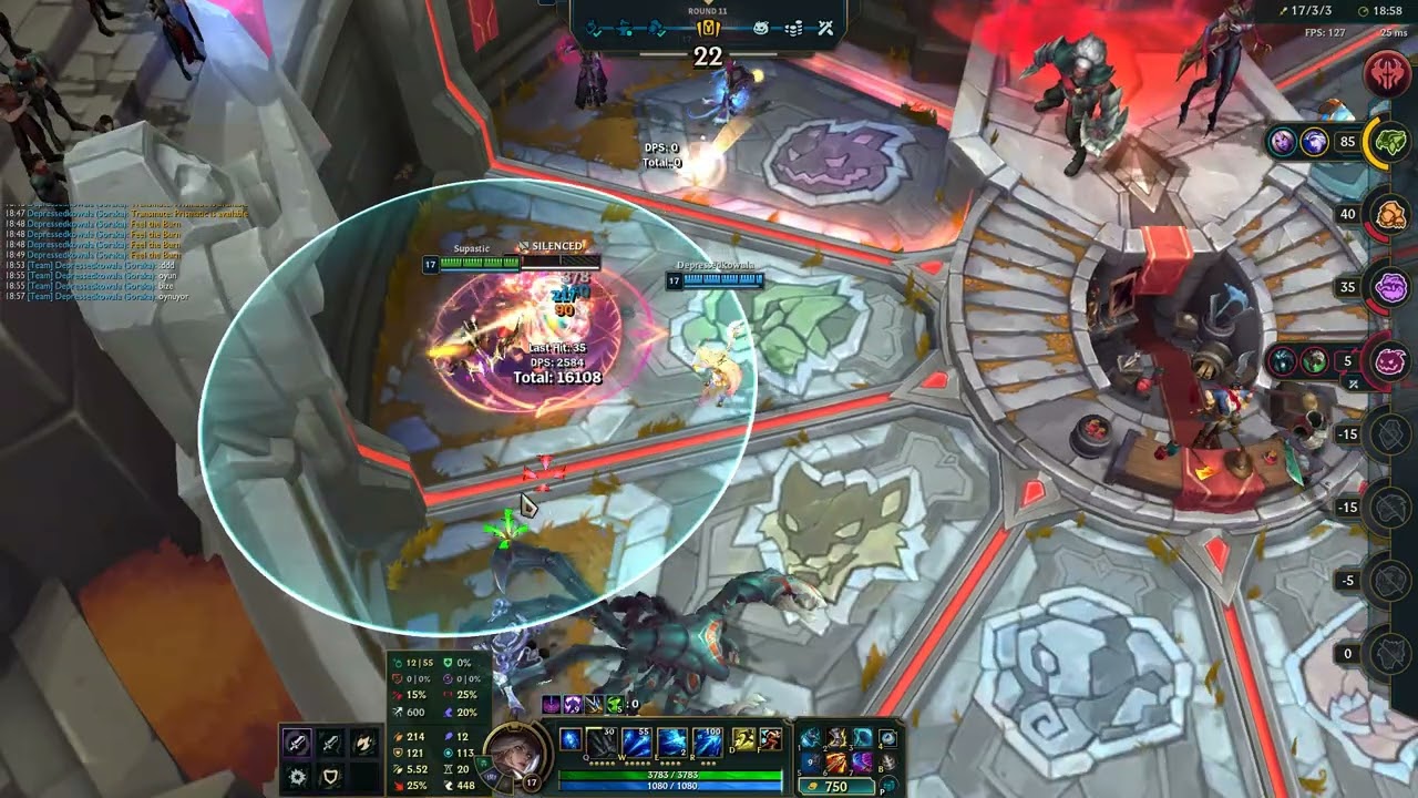 6 attack speed ashe dummy kite