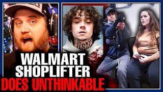 Walmart Shoplifter BUSTED & Things Take TERRIFYING Turn In An Instant! All Caught On Video!