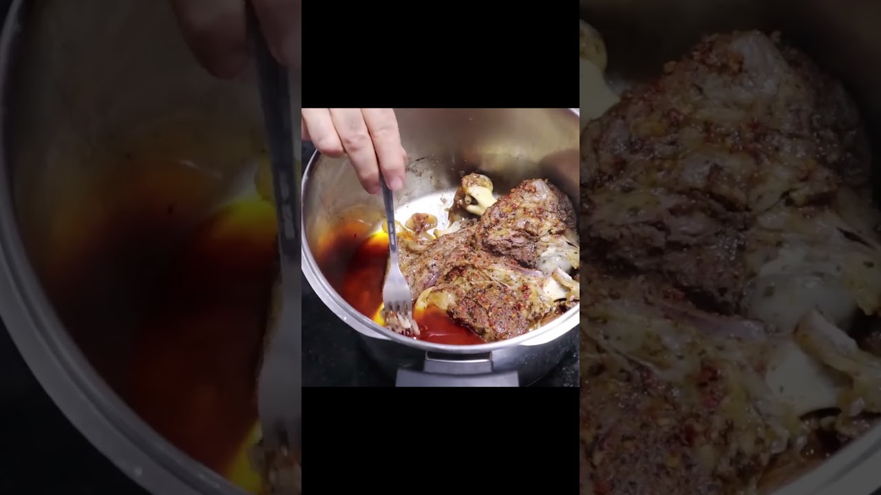 Düdüklü Tencerede Kuzu Kol Tarifi #Shorts #saitusta #shortsvideo  #food #recipes #yemektarifi