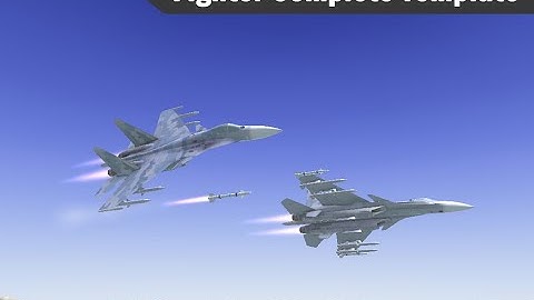 Unity3D Fighter Complete Template: Su35 Test