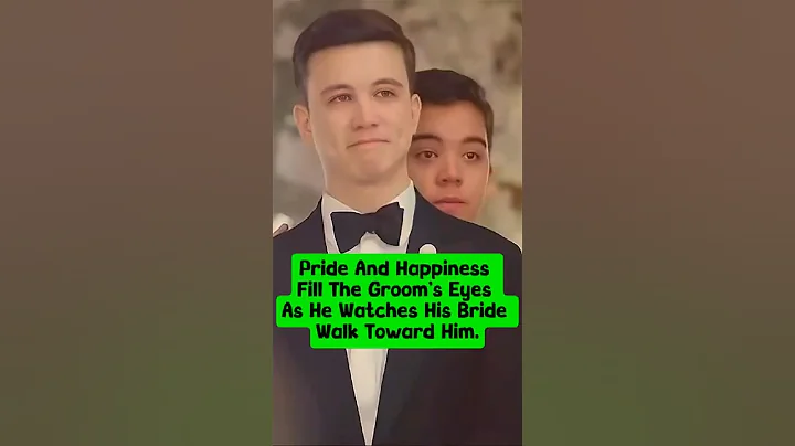 Pride And Happiness Fill The Groom’s Eyes As He Watches His Bride Walk Toward Him.  #wedding