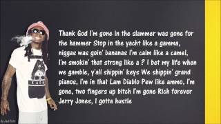 Lil Wayne - Fingers Hurting (Lyrics)