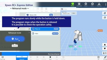 Epson RC+ Express Edition for easy robot programming
