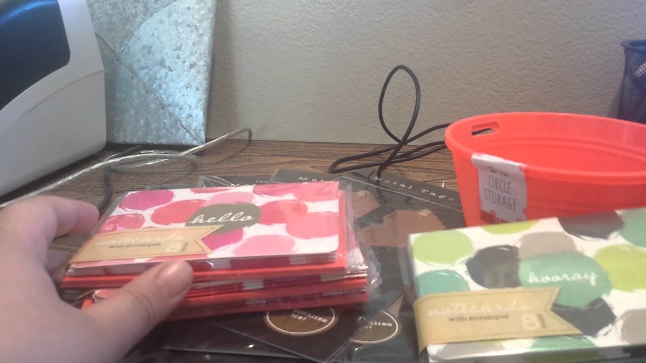 Target Dollar Spot Haul 42015 YouTube