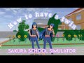 How to have a twin in sakura school simulator  yanofficial