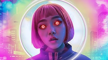 Neon Queen | Cyberpunk AI Music Video (4K)