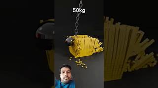 1kg vs 100kg Simulation #youtubeshorts #shortsvideo