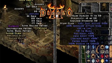Diablo2 Fury Within - Farm thẳng đồ nhiệm vụ Horadric Staff