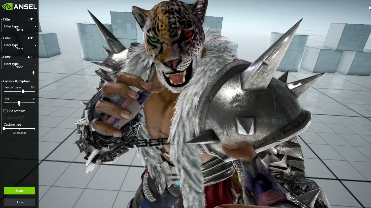 Ansel Free Cam With "UNFREEZE" Script by DigitiXe - Tekken 7