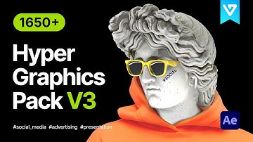 HYPER V3 | Motion Graphics Pack | 1650+ Video Templates | Best Free Tool for After Effects
