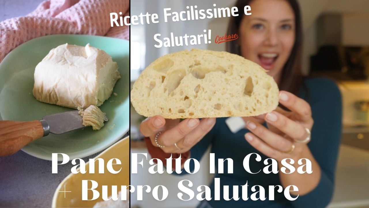 Hai mai fatto il pane così ? 😱❤️ricetta facilissima e salutare+ burro vegano