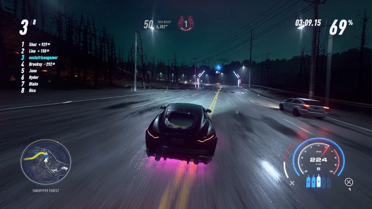 Need for Speed Heat Night shift