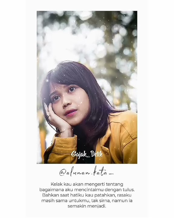 Sajak Detik||Kelak Kau Mengerti||Ed Sheeran-Perfect||Story WA