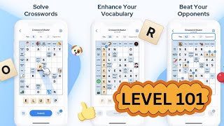 Crossword Master Level 101 Complete Walkthrough! 🧩 NO HINTS l #youtube #gaming 