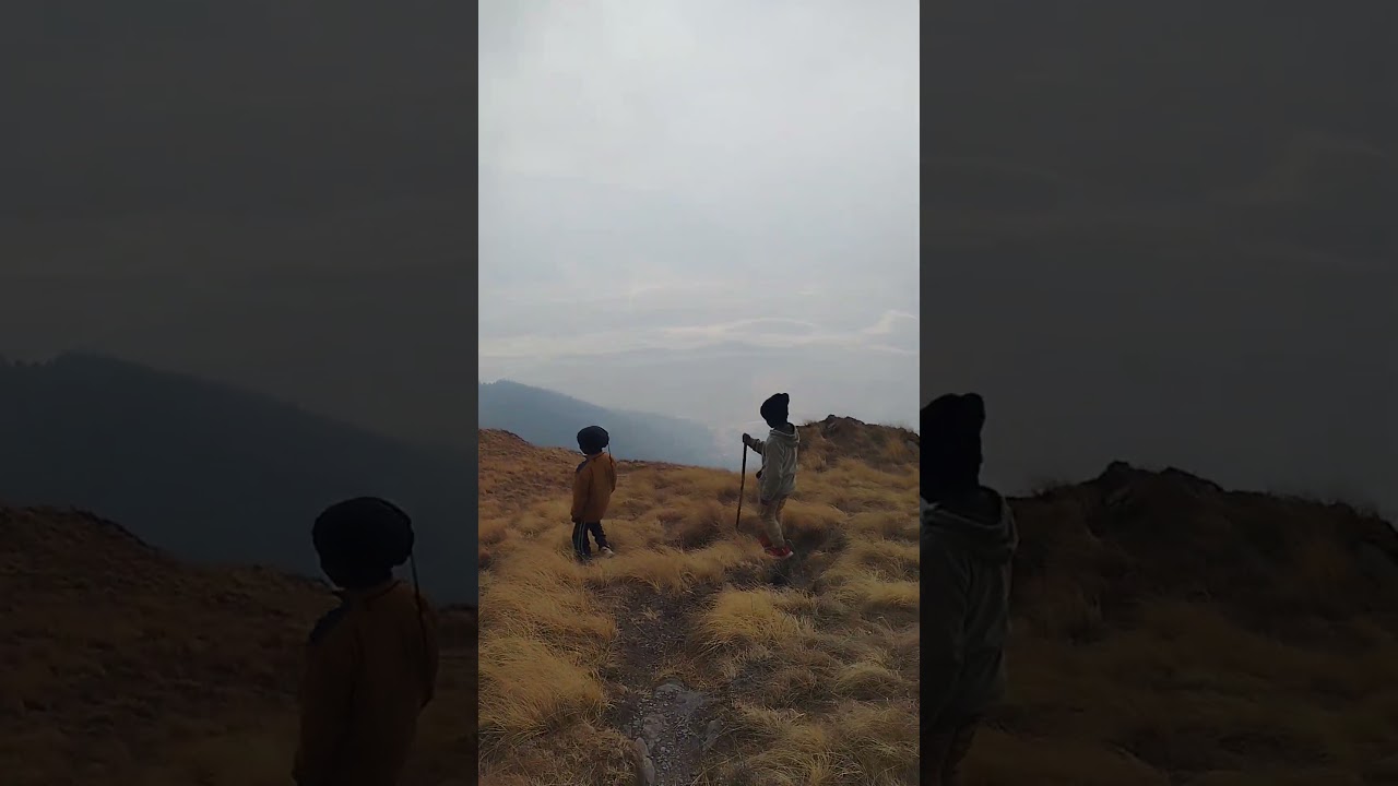 Heavenly View to Hike with kids Singing Funny Songs. it's Dhorpatan hunting reserve.